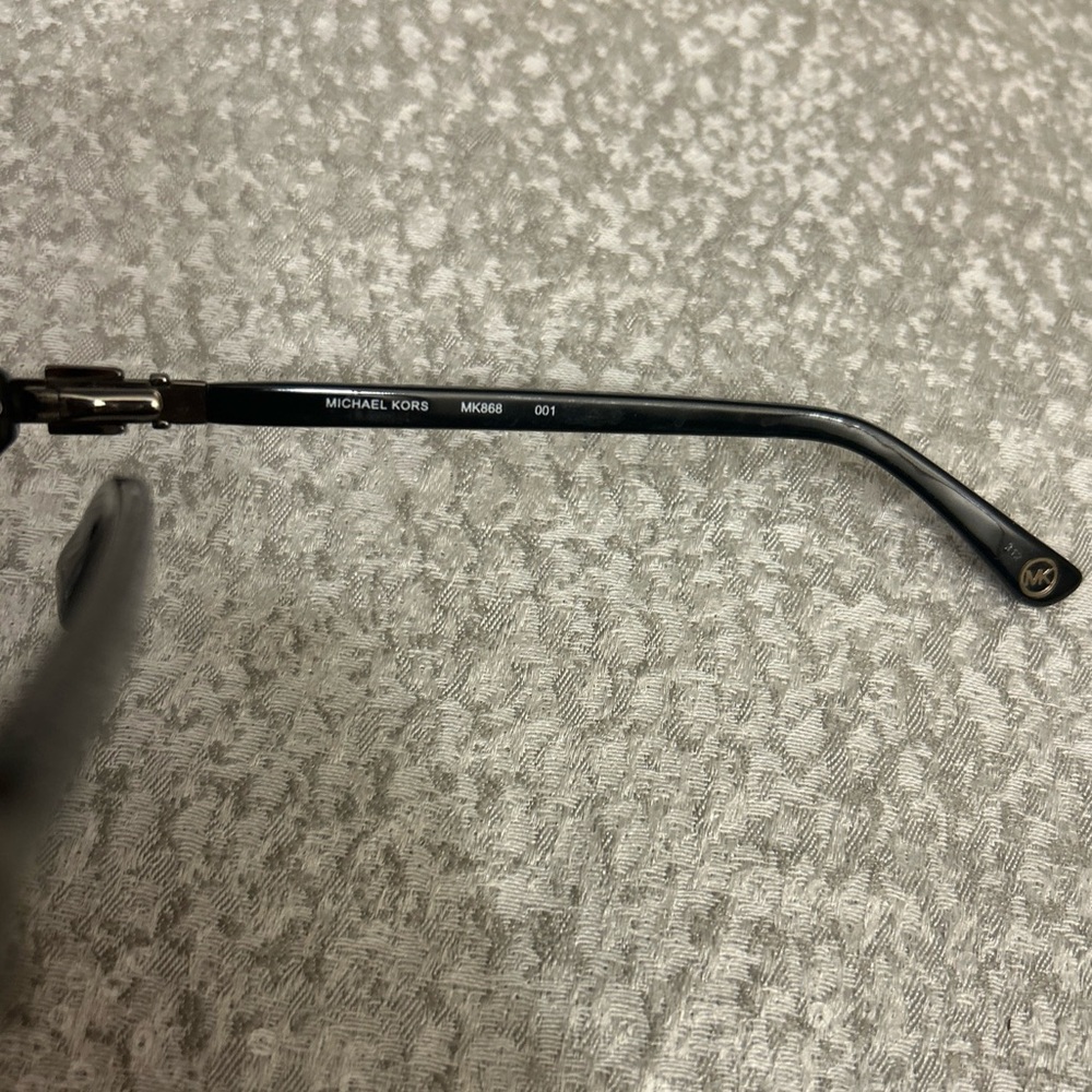 Michael Kors MK 868 001 50-17-135 Black Plastic Full Rim Eyeglasses Frame Y892 - Picture 10 of 10